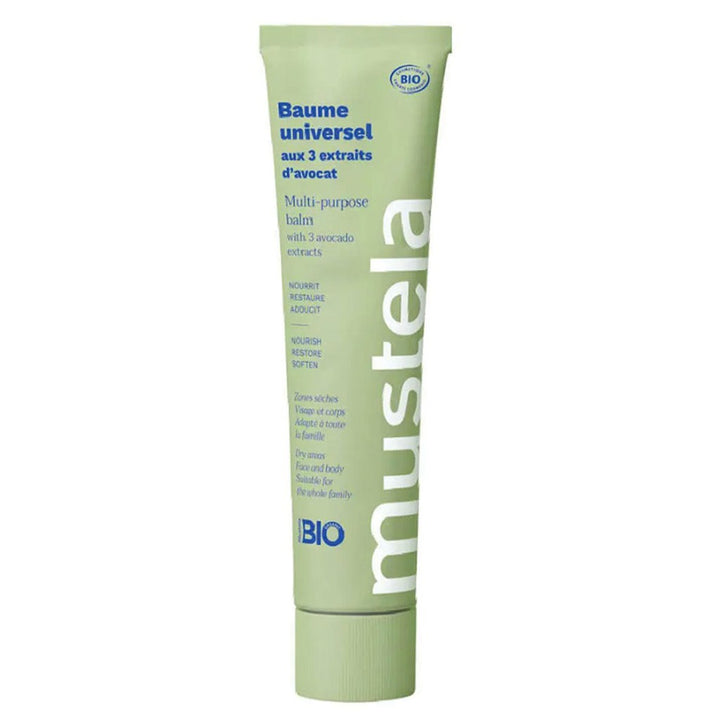 Mustela Bio Organic Multi-Purpose Balm For Baby's Dry Face And Body 75ml - Easy Pharmacy LLC