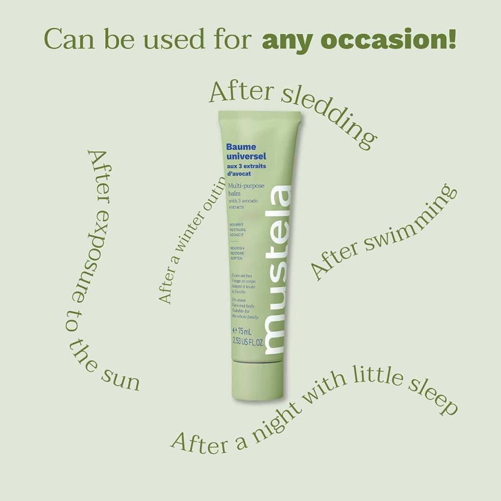 Mustela Bio Organic Multi-Purpose Balm For Baby's Dry Face And Body 75ml - Easy Pharmacy LLC