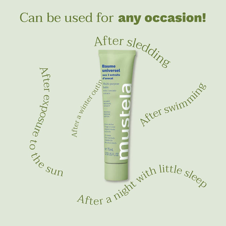 Mustela Bio Organic Multi-Purpose Balm For Baby's Dry Face And Body 75ml - Easy Pharmacy LLC
