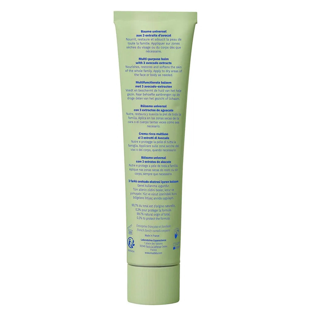 Mustela Bio Organic Multi-Purpose Balm For Baby's Dry Face And Body 75ml - Easy Pharmacy LLC