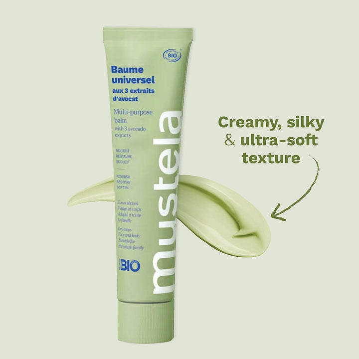 Mustela Bio Organic Multi-Purpose Balm For Baby's Dry Face And Body 75ml - Easy Pharmacy LLC