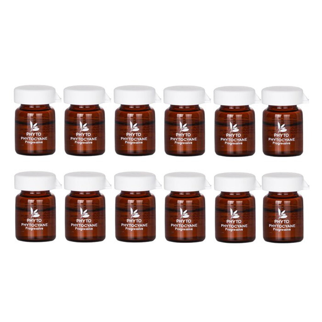 Phyto Phytocyane Densifying Hair Serum For Progressive Hair Loss Treatment In Women 5ml x 12 Vials - Easy Pharmacy LLC