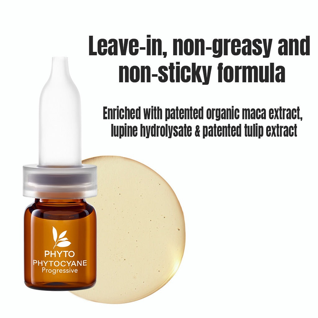 Phyto Phytocyane Densifying Hair Serum For Progressive Hair Loss Treatment In Women 5ml x 12 Vials - Easy Pharmacy LLC