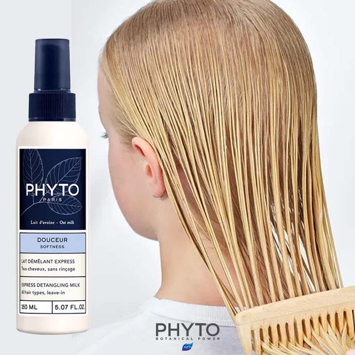 Phyto Douceur Softness Express Detangling Leave-In Milk For All Hair Types 150ml - Easy Pharmacy LLC