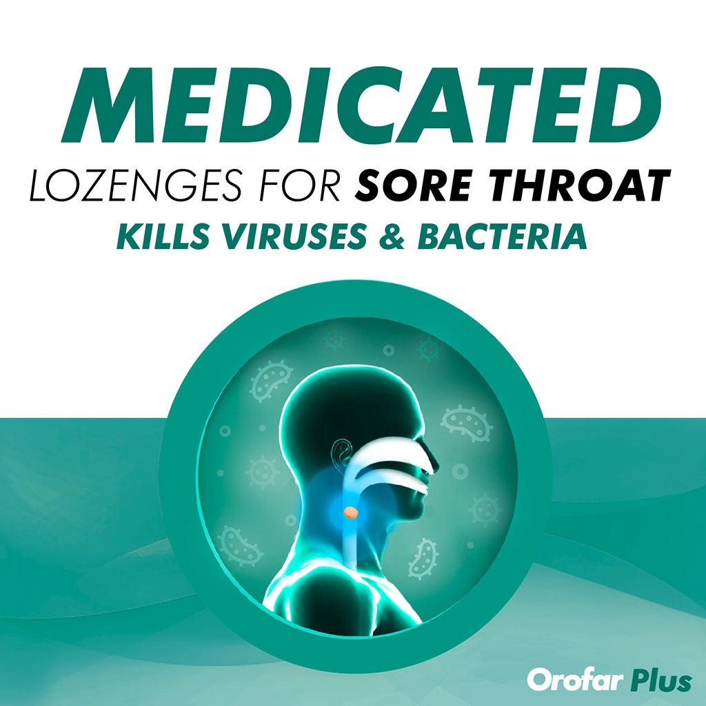 Orofar Plus Sore Throat Relief Lozenges, Mint Flavor, Pack of 24's - Easy Pharmacy LLC