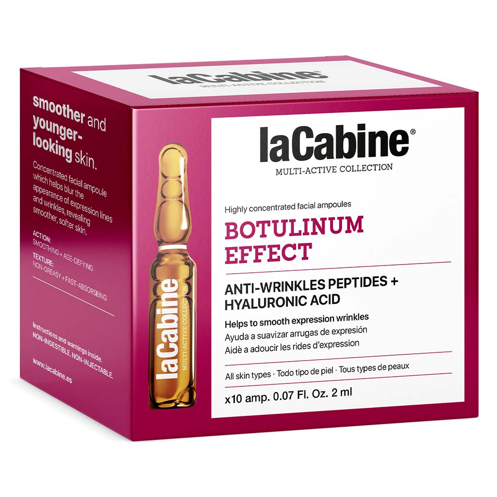 LaCabine Botulinum Effect Anti-Wrinkle 2ml Facial Ampoules For All Skin Types, Pack of 10's - Easy Pharmacy LLC