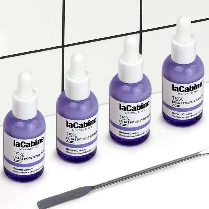 LaCabine Monoactives 15% PHA Exfoliating Serum Cream For All Skin Types 30ml - Easy Pharmacy LLC