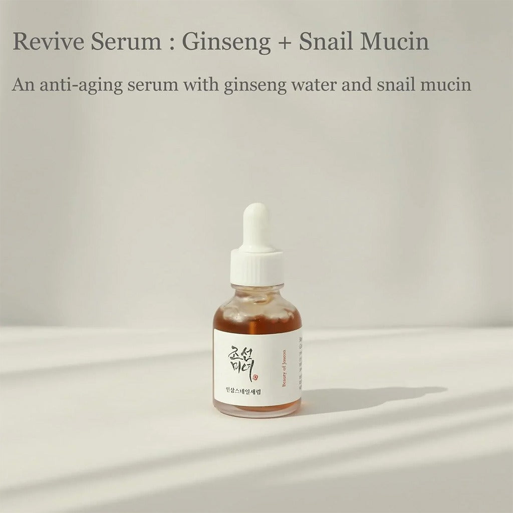 Beauty of Joseon Revive Facial Serum With Ginseng + Snail Mucin 30ml - Easy Pharmacy LLC