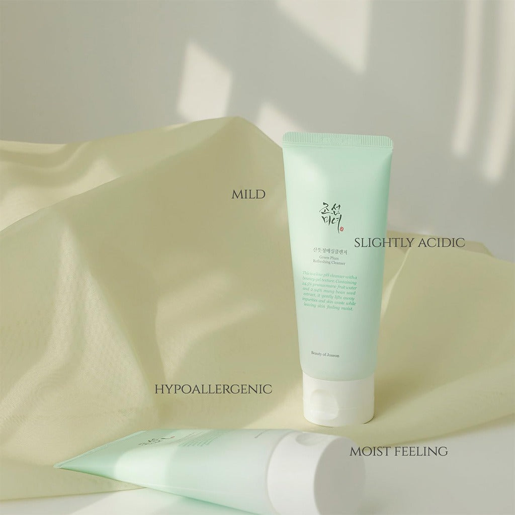 Beauty of Joseon Green Plum Refreshing Facial Cleanser 100ml - Easy Pharmacy LLC
