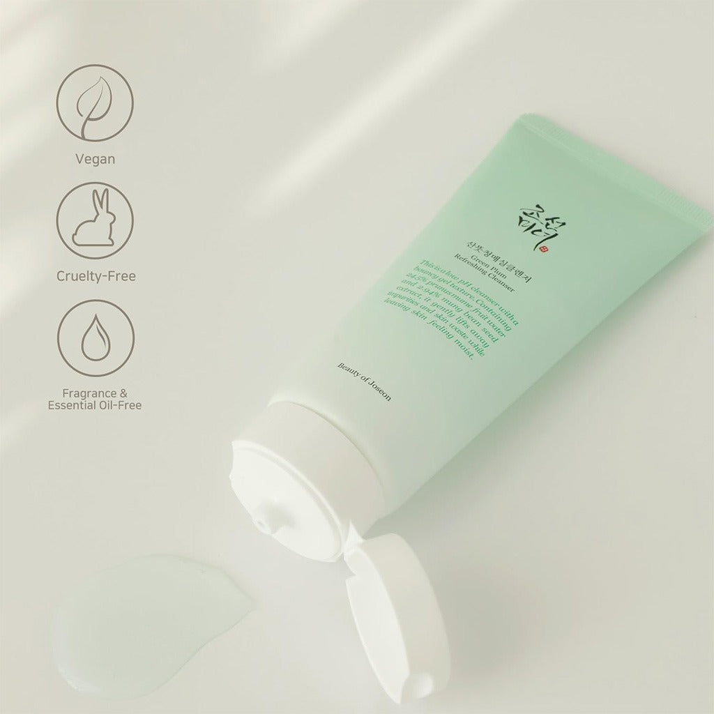 Beauty of Joseon Green Plum Refreshing Facial Cleanser 100ml - Easy Pharmacy LLC