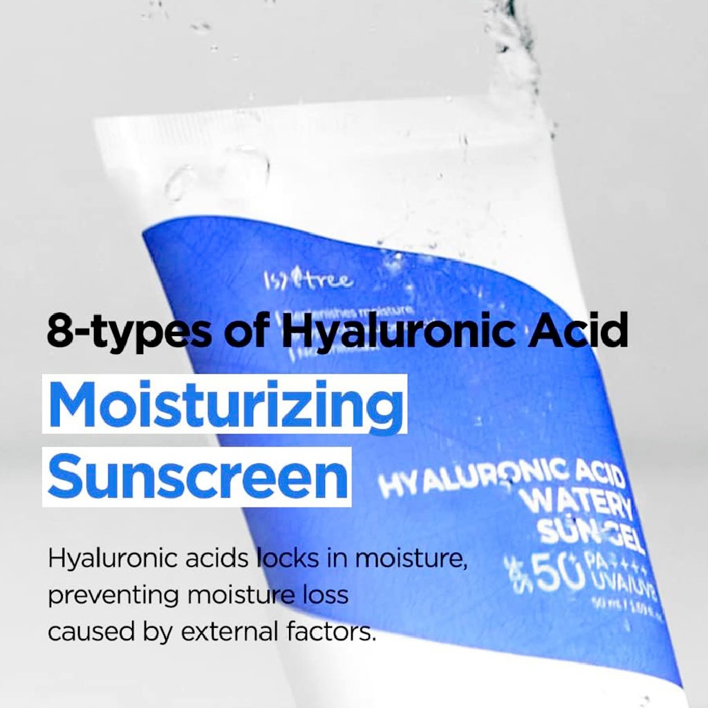Isntree Hyaluronic Acid Watery Sunscreen Gel With SPF 50+ & PA++++ 50ml - Easy Pharmacy LLC