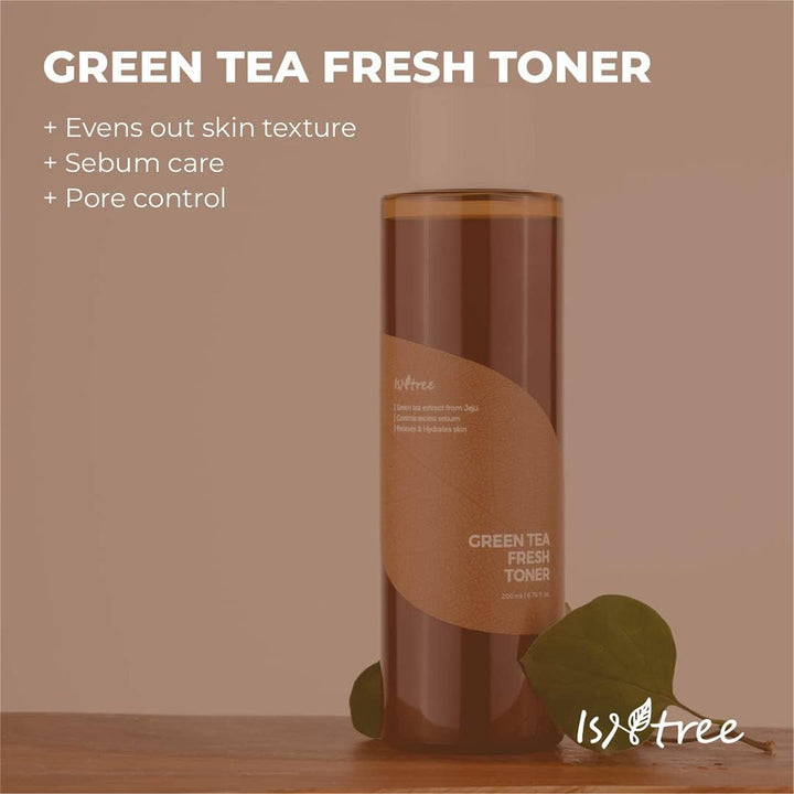 Isntree Green Tea Fresh Facial Toner For Oily And Combination Skin Types 200ml - Easy Pharmacy LLC