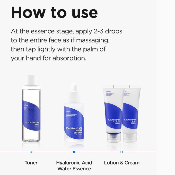 Isntree Hyaluronic Acid Water Essence Hyaluronic Acid Serum 50ml - Easy Pharmacy LLC