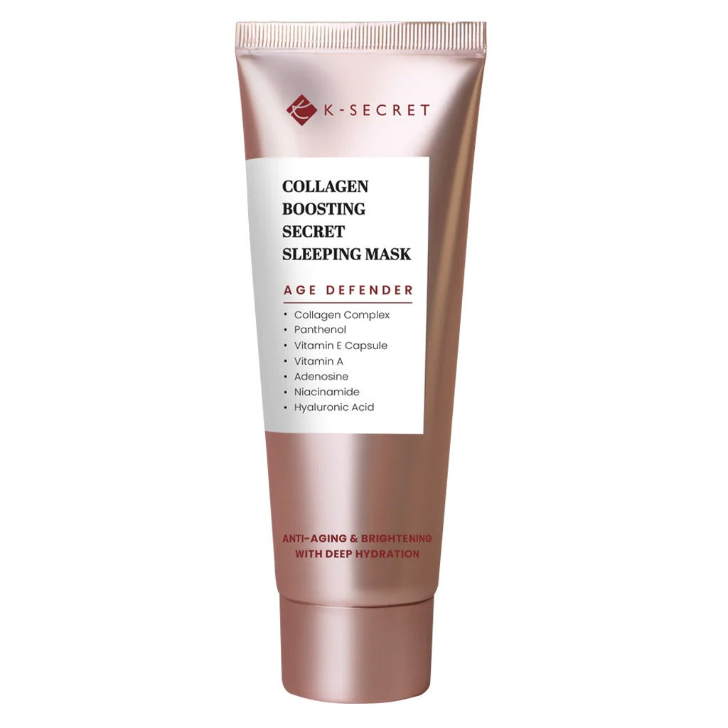 K-Secret Collagen Boosting Secret Age Defender Anti-Aging & Brightening Sleeping Mask 60ml - Easy Pharmacy LLC