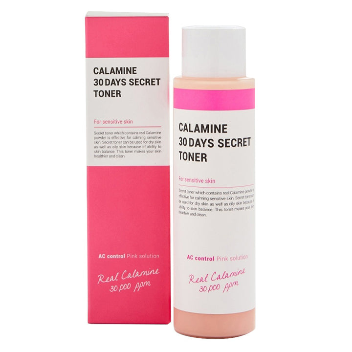 K-Secret Calamine 30 Days Secret Toner For Sensitive Skin 160ml - Easy Pharmacy LLC
