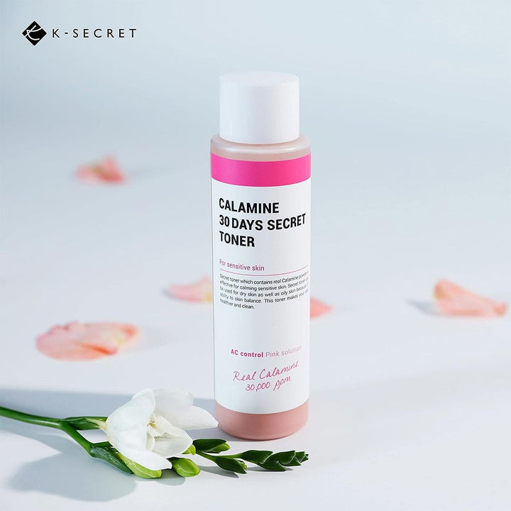 K-Secret Calamine 30 Days Secret Toner For Sensitive Skin 160ml - Easy Pharmacy LLC