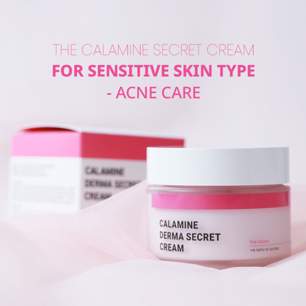 K-Secret Calamine Derma Secret Pink Solution Cream For Sensitive Skin 50ml - Easy Pharmacy LLC