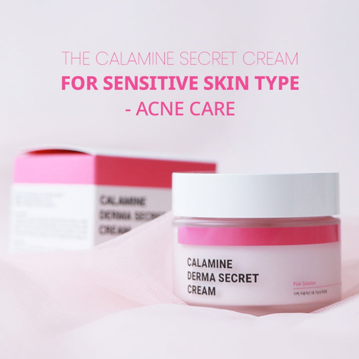 K-Secret Calamine Derma Secret Pink Solution Cream For Sensitive Skin 50ml - Easy Pharmacy LLC