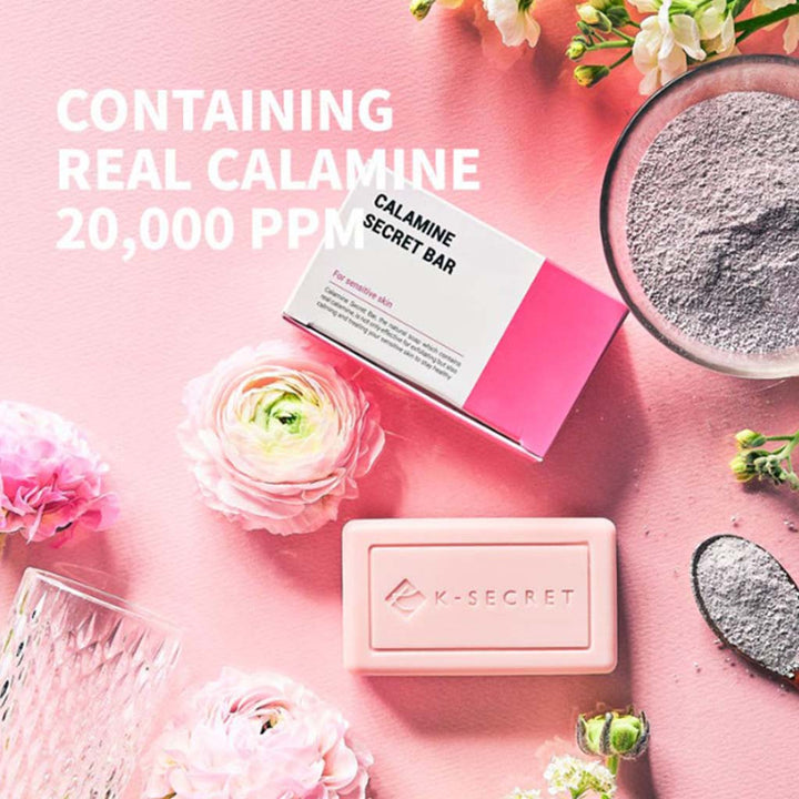 K-Secret Calamine Secret Bar For Sensitive Skin 100g - Easy Pharmacy LLC