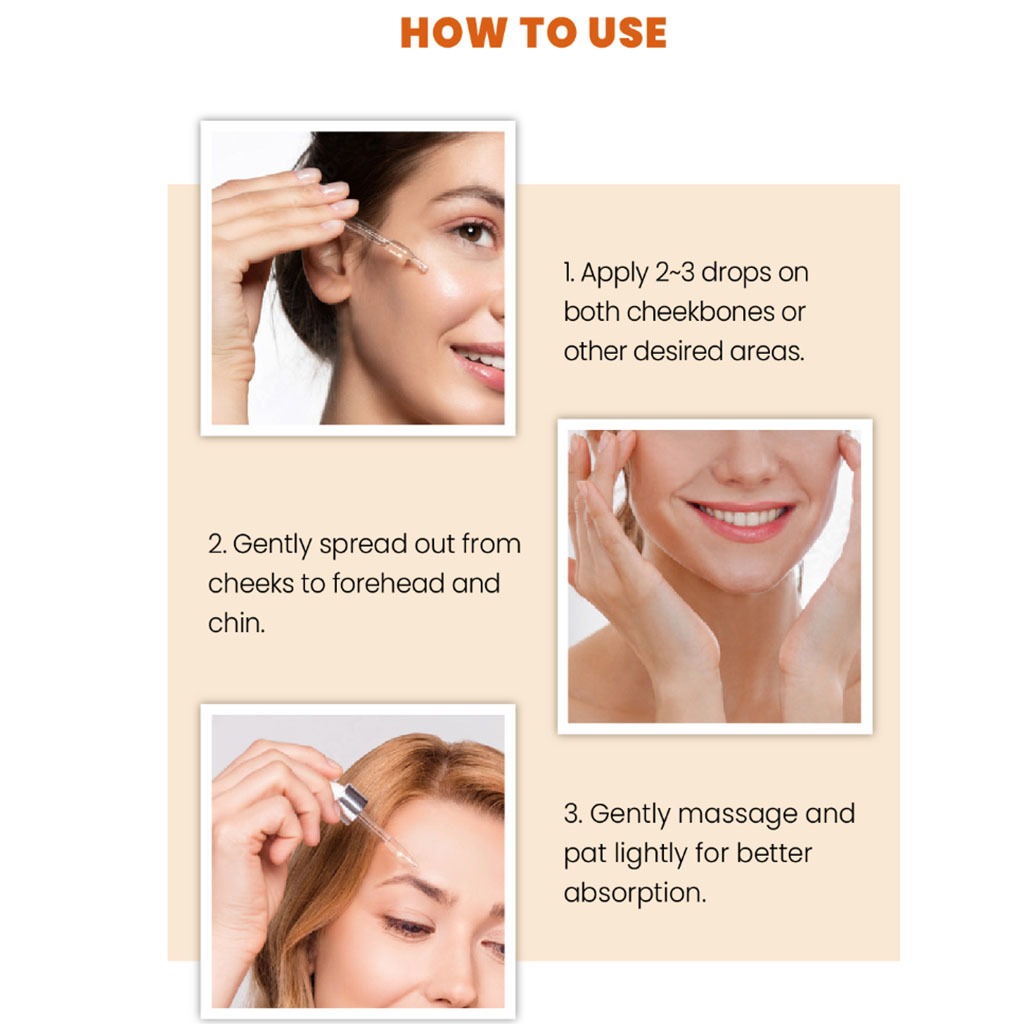 K-Secret Real Vita C Secret Brightening Up & Tone Evening Ampoule 15ml - Easy Pharmacy LLC