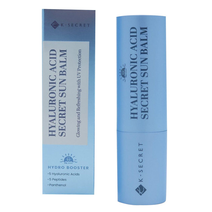K-Secret Hyaluronic Acid Secret Glowing & Refreshing UV Protection Sun Balm With SPF 50+ & PA ++++ 12g - Easy Pharmacy LLC
