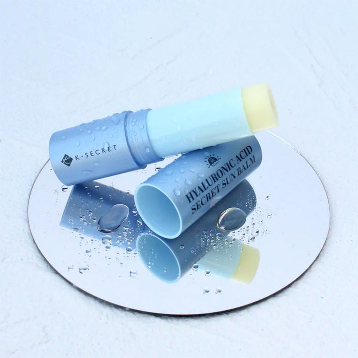 K-Secret Hyaluronic Acid Secret Glowing & Refreshing UV Protection Sun Balm With SPF 50+ & PA ++++ 12g - Easy Pharmacy LLC