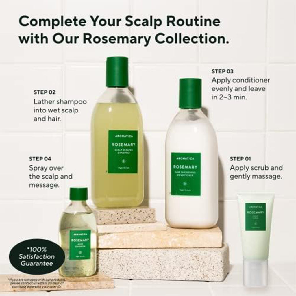 Aromatica Rosemary Scalp Scaling Anti-Dandruff shampoo 400ml - Easy Pharmacy LLC