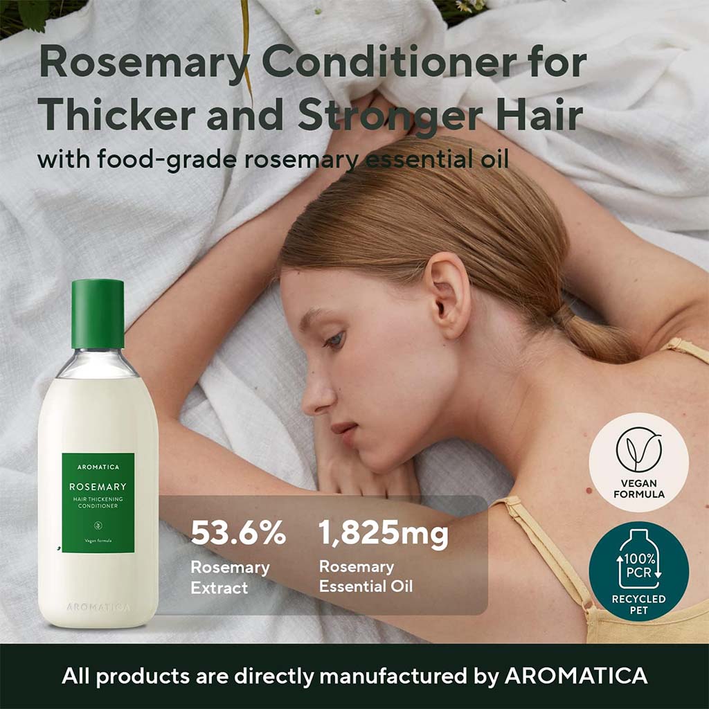 Aromatica Rosemary Hair Thickening Conditioner 400ml - Easy Pharmacy LLC