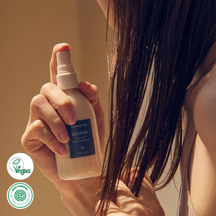 Aromatica Quinoa Protein Hair Ampoule For Dry, Damaged Hair 100ml - Easy Pharmacy LLC
