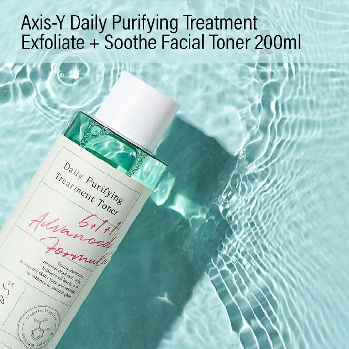 Axis-Y Daily Purifying Treatment Exfoliate + Soothe Facial Toner 200ml - Easy Pharmacy LLC