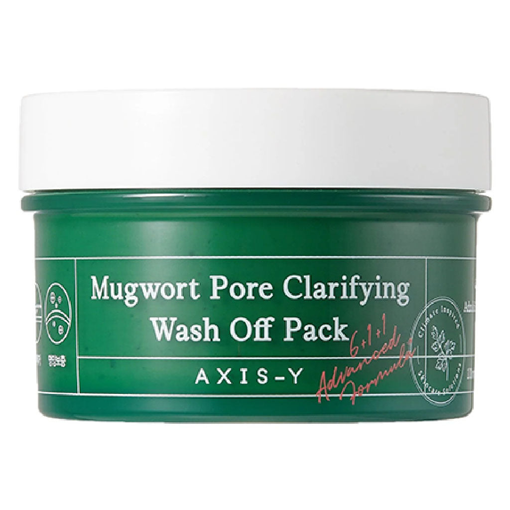 Axis-Y Mugwort Pore Clarifying Relax & Care Wash Off Face Pack 100ml - Easy Pharmacy LLC