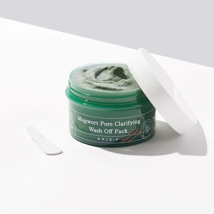 Axis-Y Mugwort Pore Clarifying Relax & Care Wash Off Face Pack 100ml - Easy Pharmacy LLC