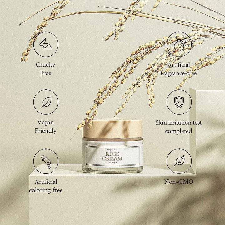 I'm From Rice Bran Moisturizing Skin Cream 50g - Easy Pharmacy LLC
