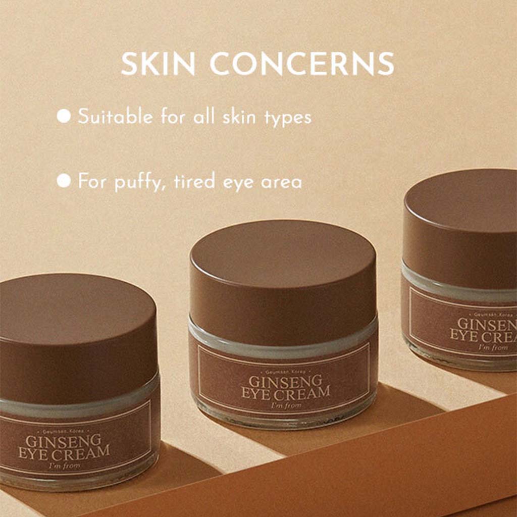 I'm From Ginseng Eye Cream For Puffy & Tired Eyes 30g - Easy Pharmacy LLC