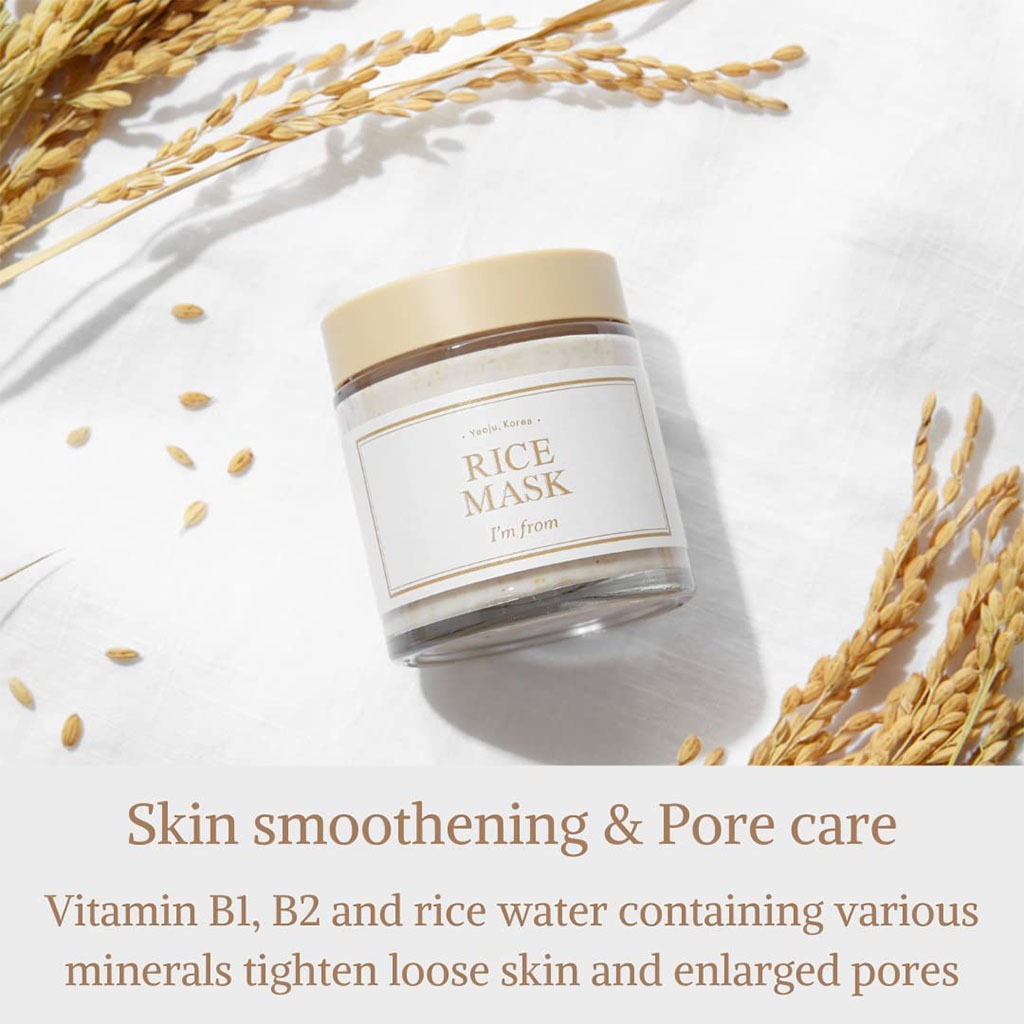 I'm From Exfoliating Facial Wash-Off Rice Mask 110g - Easy Pharmacy LLC