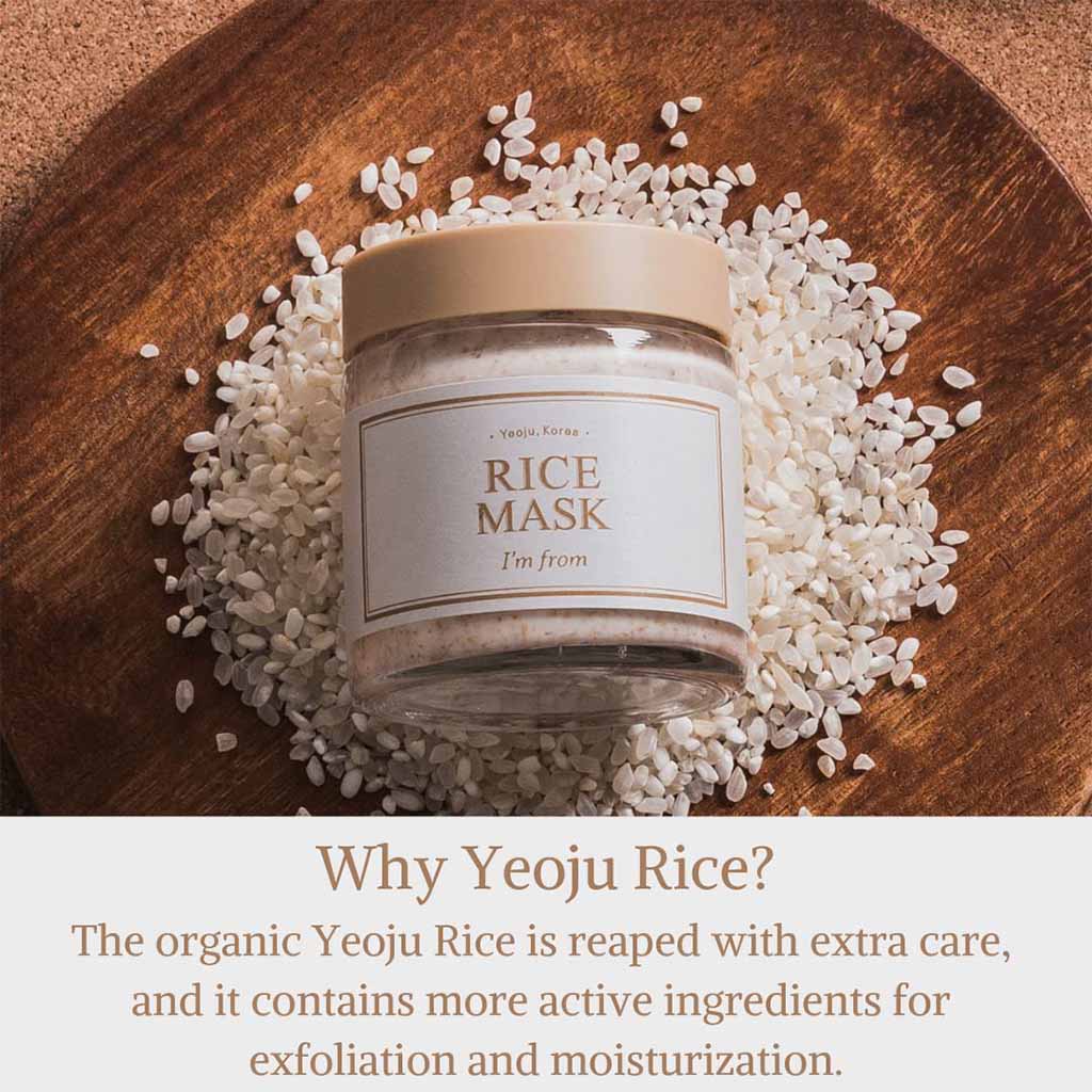 I'm From Exfoliating Facial Wash-Off Rice Mask 110g - Easy Pharmacy LLC