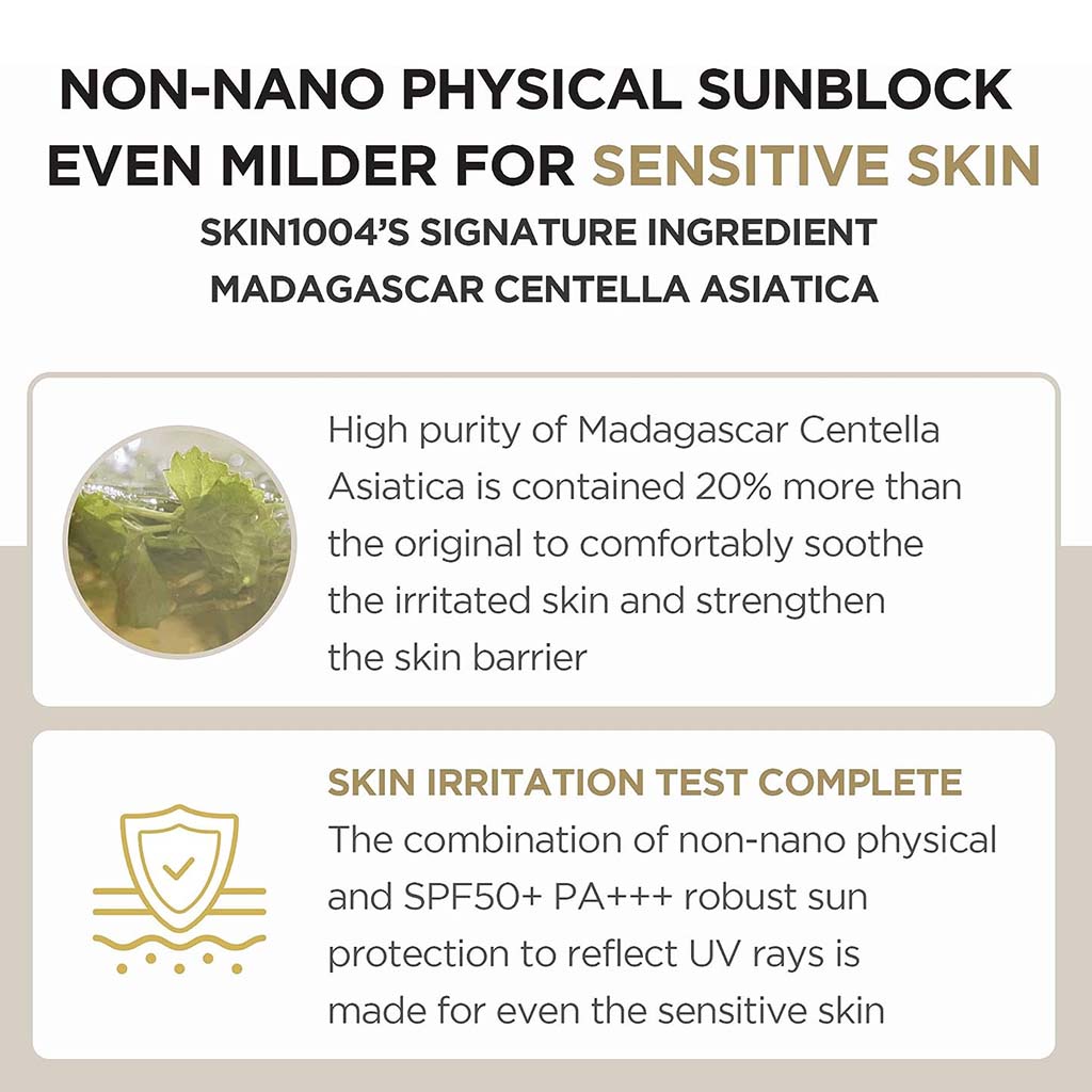 Skin1004 Madagascar Centella Air-Fit Suncream Plus With SPF 50+ & PA++++ 50ml - Easy Pharmacy LLC