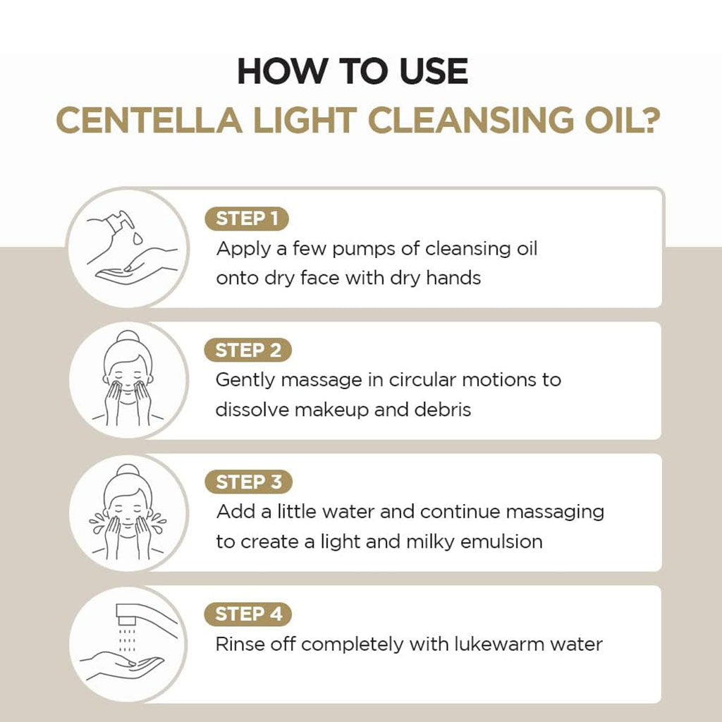 Skin1004 Madagascar Centella Light Facial Cleansing Oil 200ml - Easy Pharmacy LLC