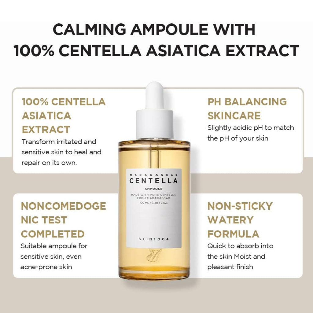Skin1004 Madagascar Centella Ampoule Soothing Facial Serum 55ml - Easy Pharmacy LLC