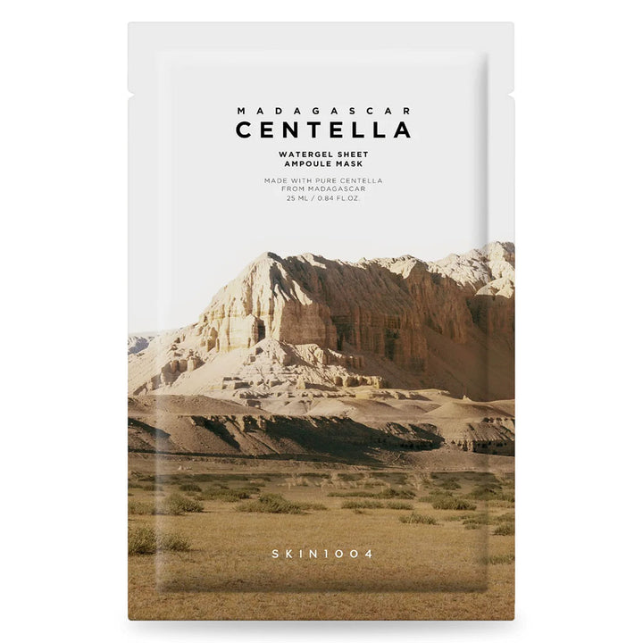Skin1004 Madagascar Centella Watergel Sheet Ampoule Facial Mask, Pack of 25ml x 5's - Easy Pharmacy LLC