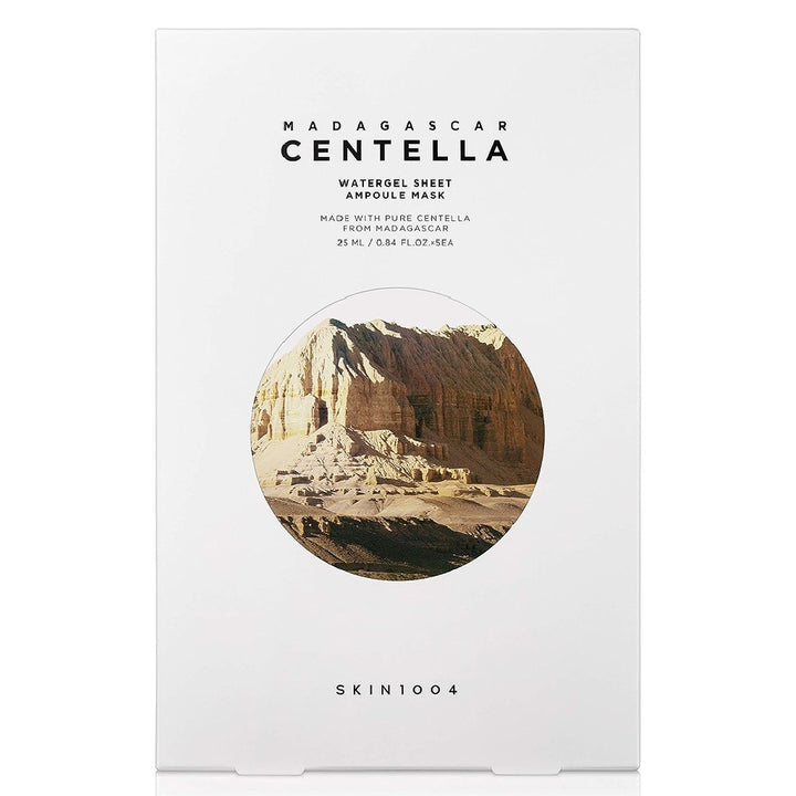 Skin1004 Madagascar Centella Watergel Sheet Ampoule Facial Mask, Pack of 25ml x 5's - Easy Pharmacy LLC