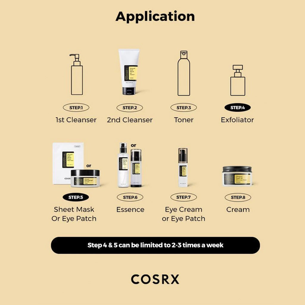 Cosrx Advanced Snail Radiance Dual Essence Facial Serum 80ml - Easy Pharmacy LLC