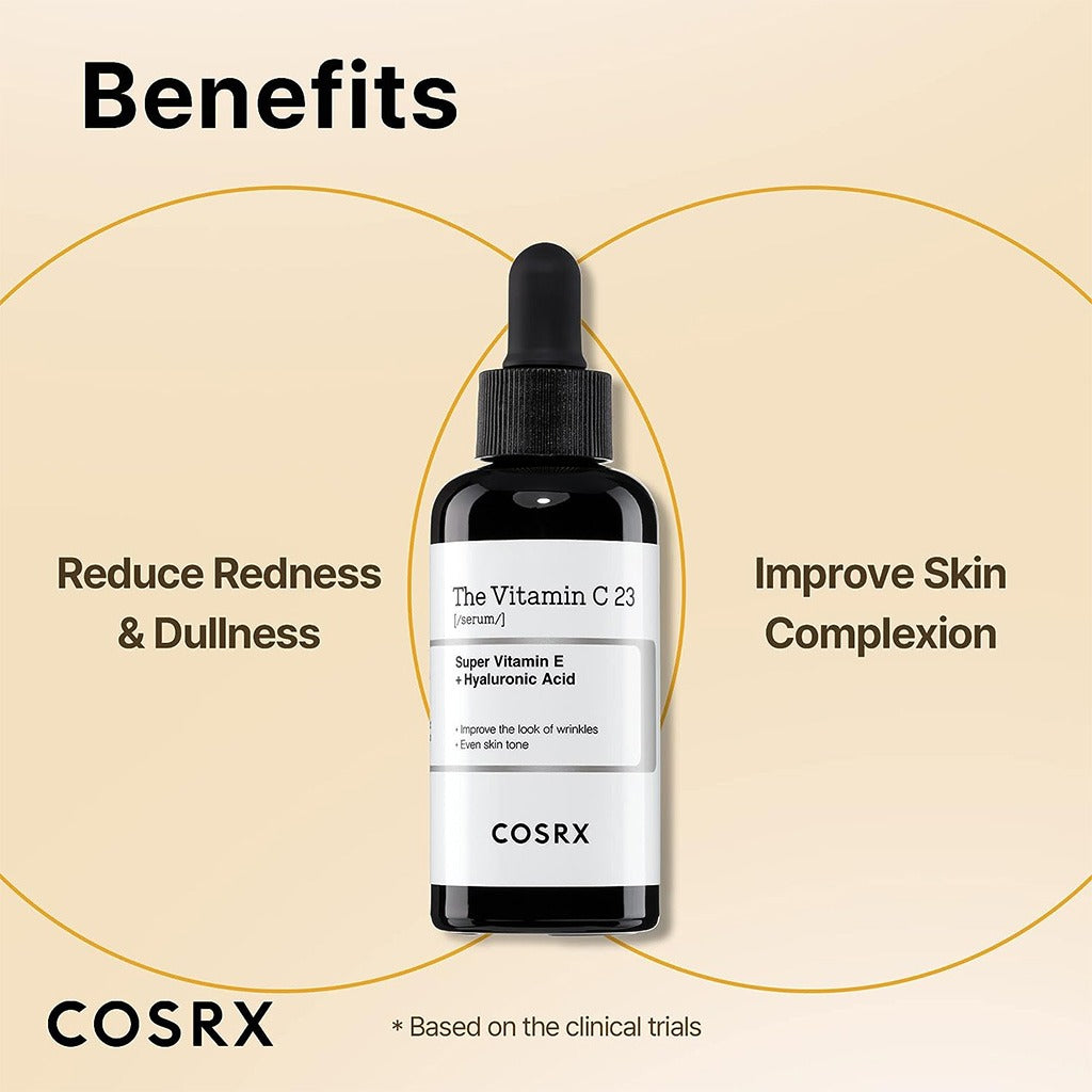 Cosrx The Vitamin C 23 Anti-Aging Serum With Super Vitamin E + Hyaluronic Acid 20ml - Easy Pharmacy LLC