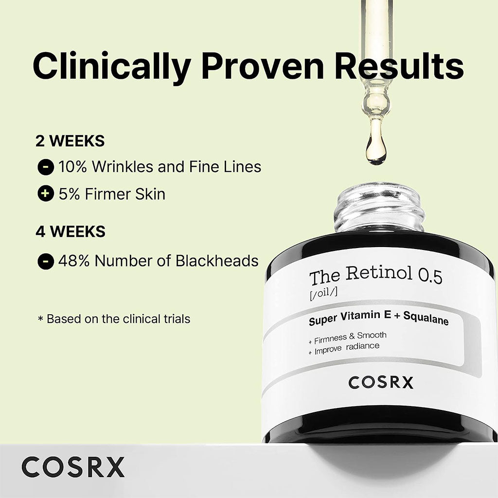 Cosrx The Retinol 0.5 Anti-Aging Face Oil 20ml - Easy Pharmacy LLC