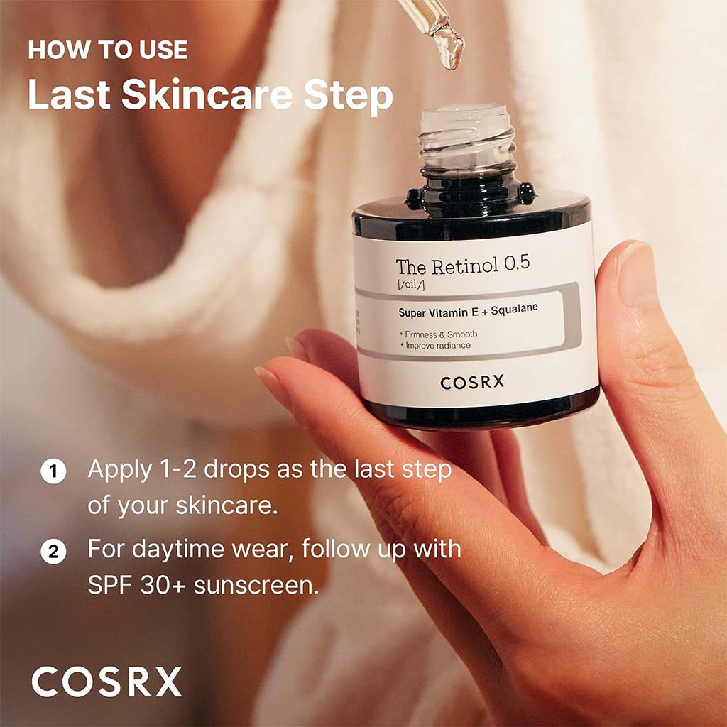 Cosrx The Retinol 0.5 Anti-Aging Face Oil 20ml - Easy Pharmacy LLC