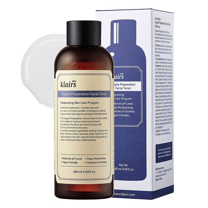 Dear Klairs Supple Preparation Moisturizing Facial Toner 180ml - Easy Pharmacy LLC