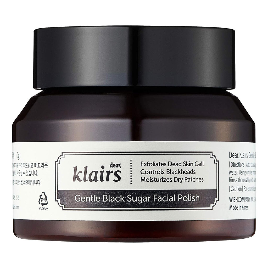 Dear Klairs Gentle Black Sugar Exfoliating Facial Polish Scrub 110g - Easy Pharmacy LLC