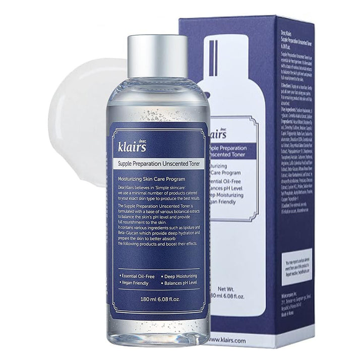 Dear Klairs Supple Preparation Unscented Moisturizing Facial Toner 180ml - Easy Pharmacy LLC