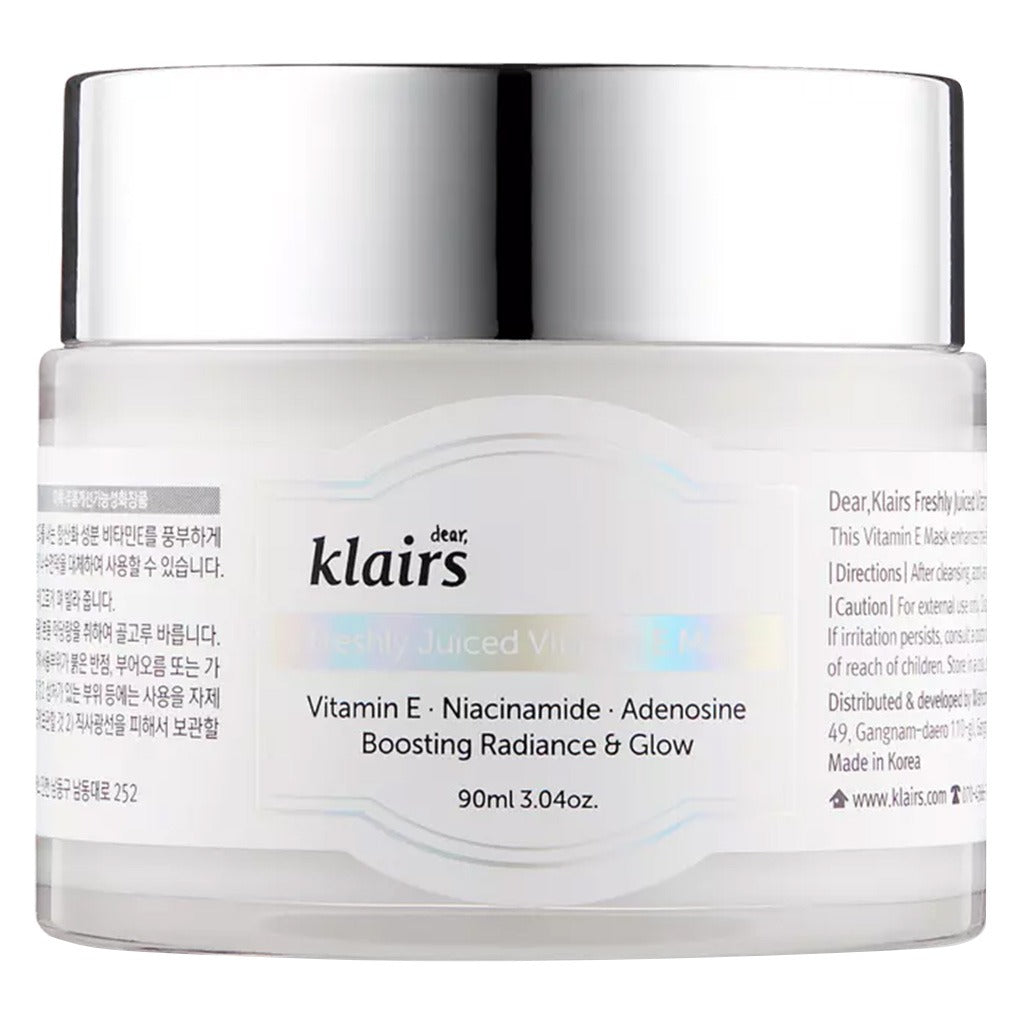 Dear Klairs Freshly Juiced Vitamin E Radiance Booster Face Mask 90ml - Easy Pharmacy LLC