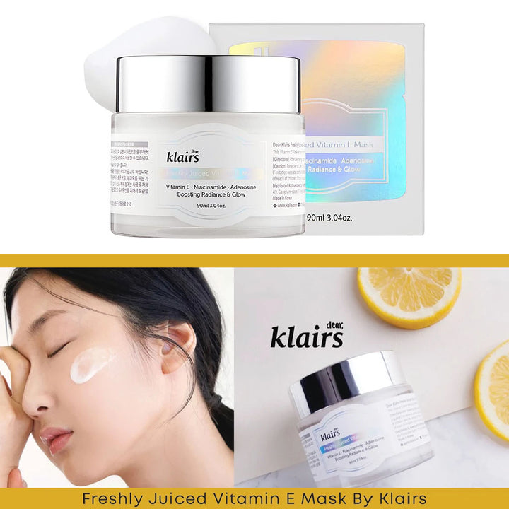 Dear Klairs Freshly Juiced Vitamin E Radiance Booster Face Mask 90ml - Easy Pharmacy LLC